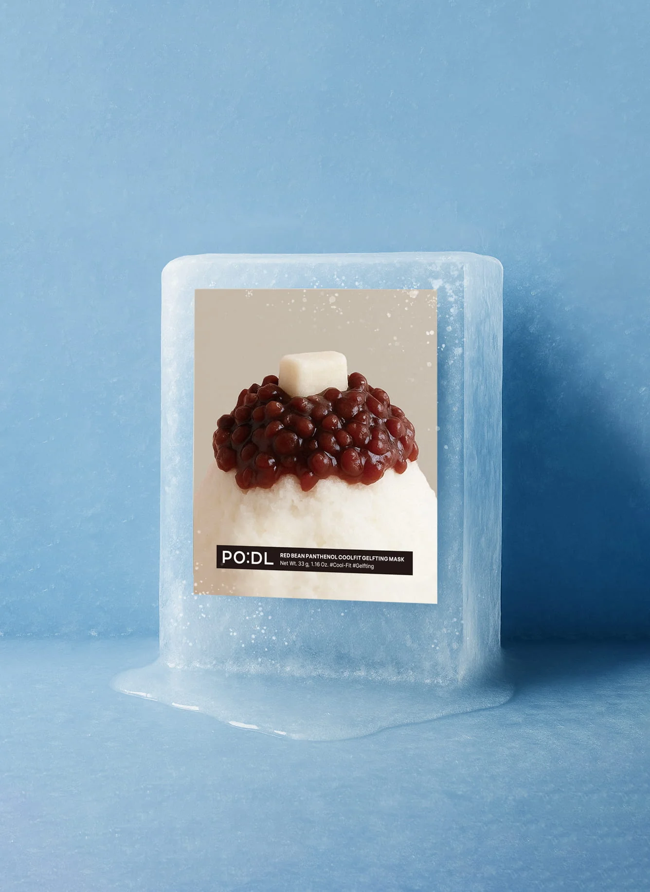 [PO:DL] Red Bean Panthenol Coolfit Gelfting Mask (4ea) - Image 2