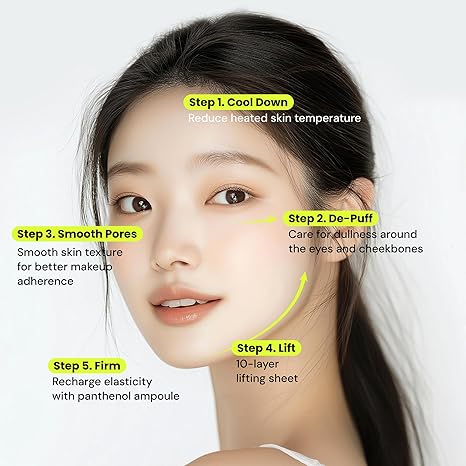 [PO:DL] Red Bean Panthenol Coolfit Gelfting Mask (4ea) - Image 3