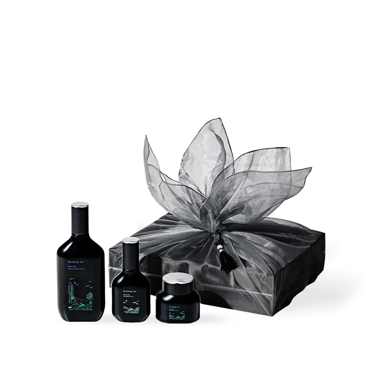 [PyunkangYul] Black Tea Line Gift Set 130ml+45ml+60ml