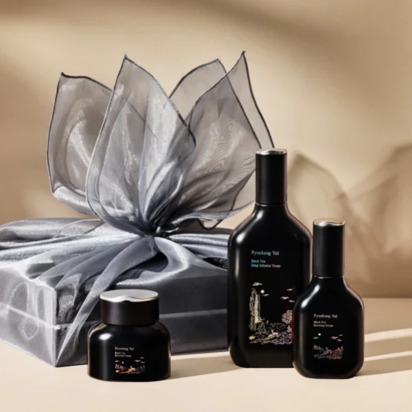 [PyunkangYul] Black Tea Line Gift Set 130ml+45ml+60ml - Image 6