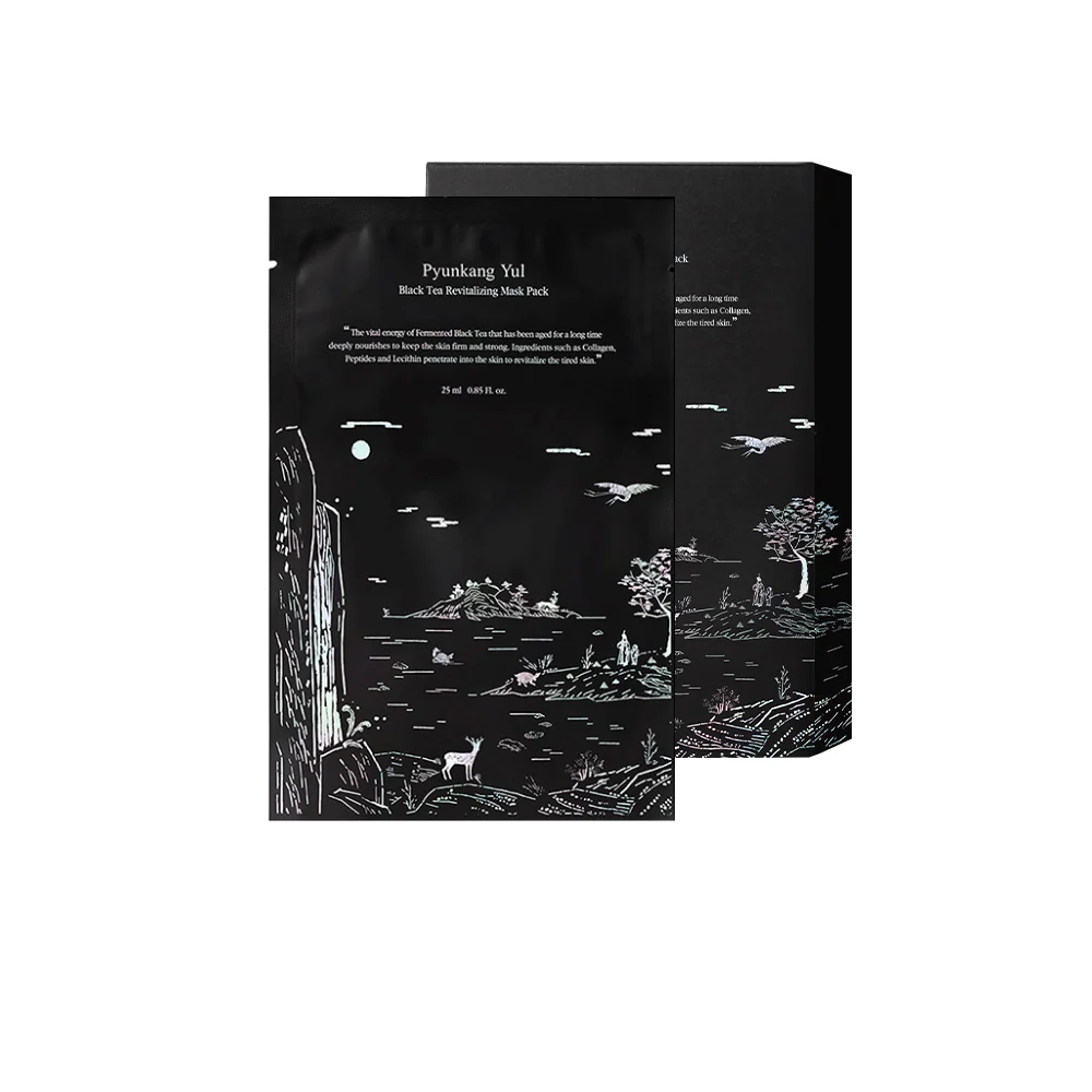 [PyunkangYul] Black Tea Revitalizing Mask Pack 25ml*10ea