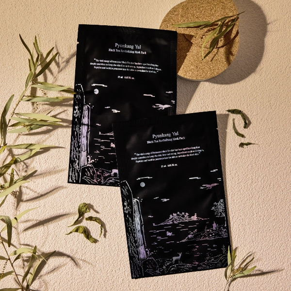 [PyunkangYul] Black Tea Revitalizing Mask Pack 25ml*10ea - Image 5