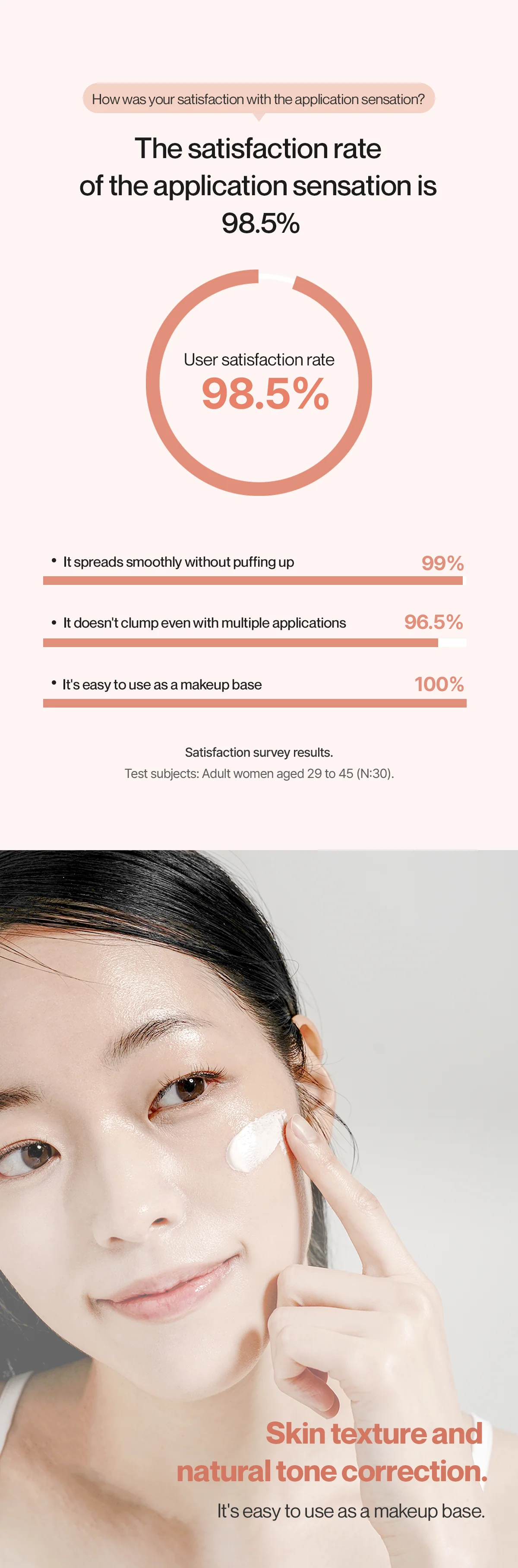 [Reblocell] Blossom Tone up Sunscreen SPF 50+ PA++++ 30ml - Image 9