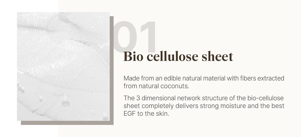 [Reblocell] Flossom Regenerating Facial Mask EGF 1ppm 1 Sheet - Image 8