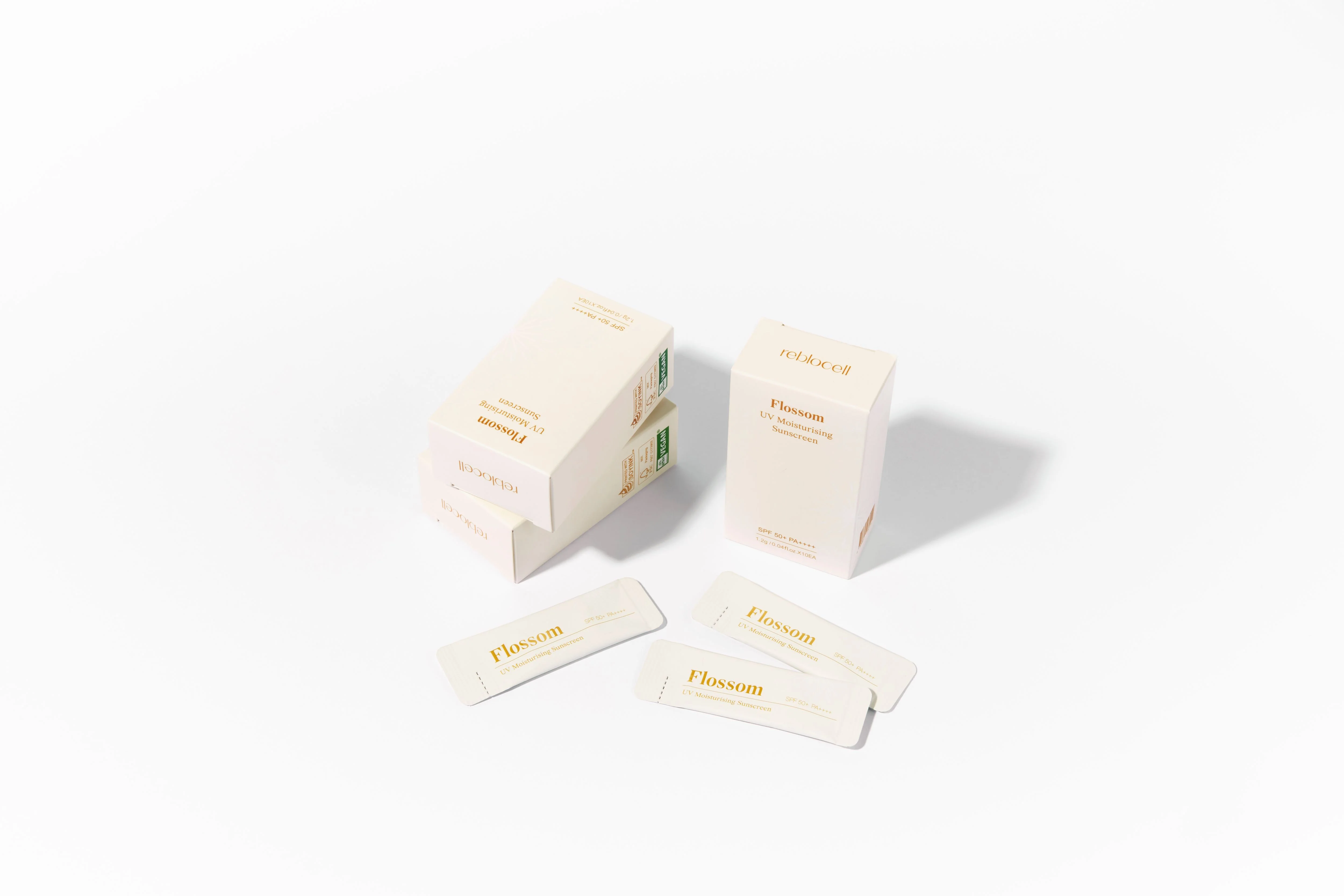 [Reblocell] Flossom UV Moisturising Sunscreen Pocket - 10ea / box - Image 4