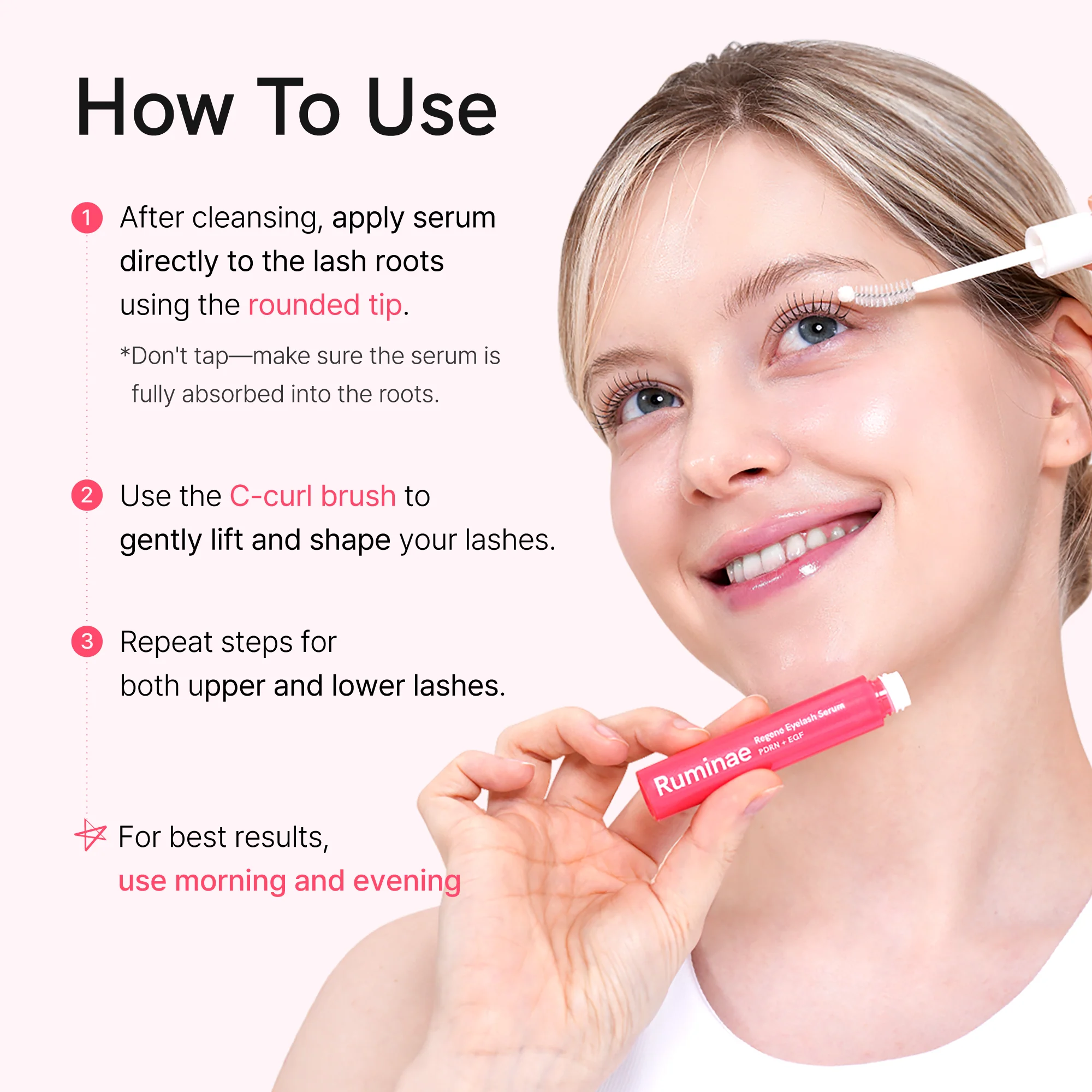 [Ruminae]  Regene Eyelash Serum 10ml - Image 7