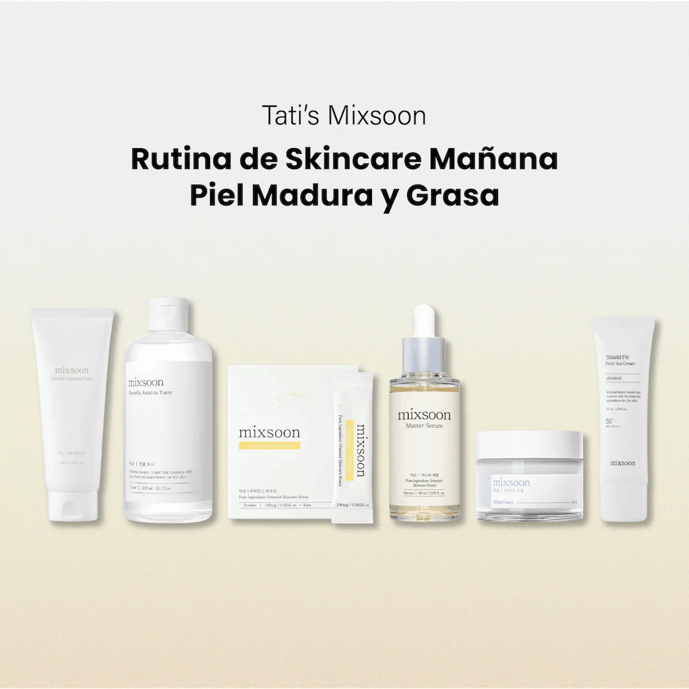 Rutina de Skincare Mañana | Piel Madura y Grasa