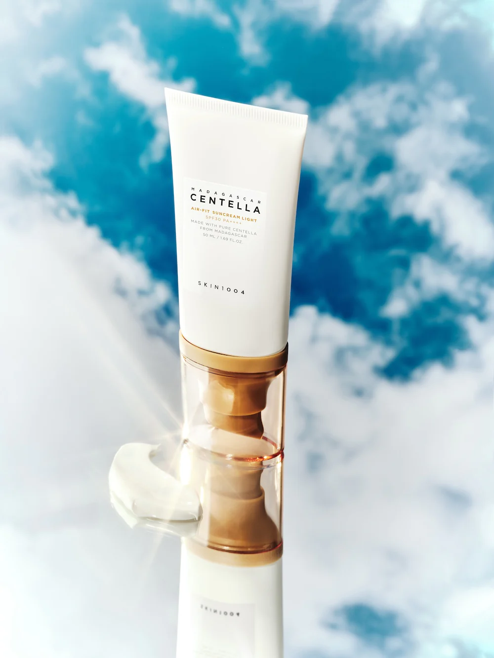 [SKIN1004] Madagascar Centella Air-Fit Suncream Light 50ml - Image 3