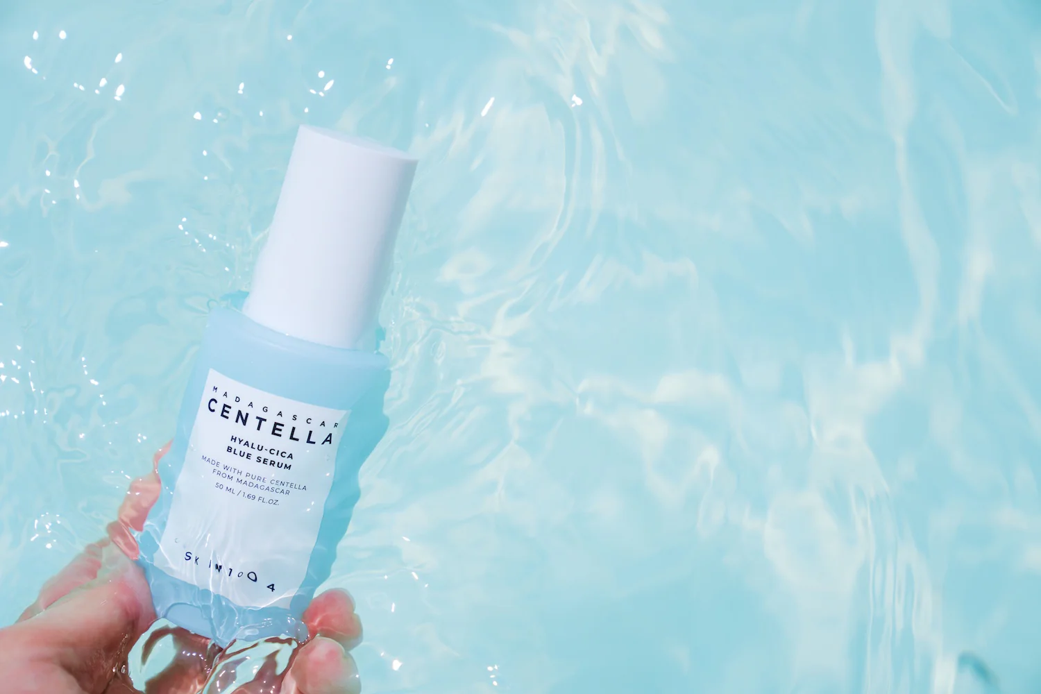 [SKIN1004] Madagascar Centella Hyalu-Cica Blue Serum - 2 Size - Image 12