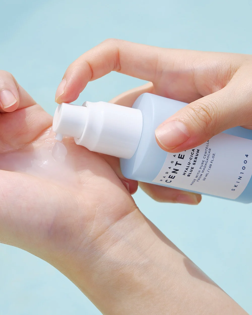[SKIN1004] Madagascar Centella Hyalu-Cica Blue Serum - 2 Size - Image 6