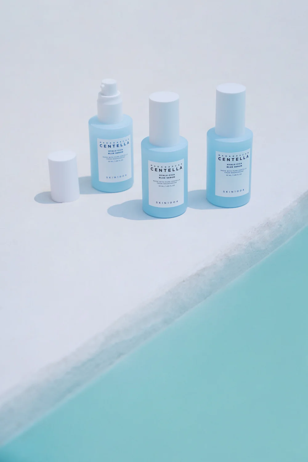 [SKIN1004] Madagascar Centella Hyalu-Cica Blue Serum - 2 Size - Image 7