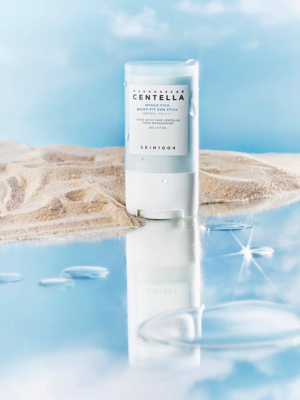 [SKIN1004] Madagascar Centella Hyalu-Cica Silky Fit Sun Stick - 2 Size - Image 4