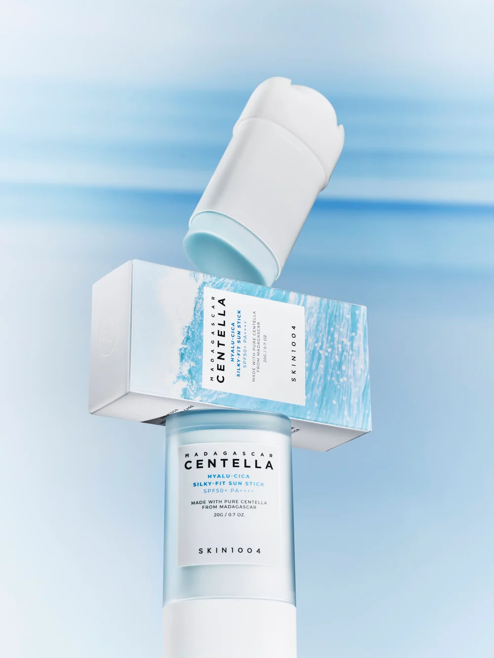 [SKIN1004] Madagascar Centella Hyalu-Cica Silky Fit Sun Stick - 2 Size - Image 8