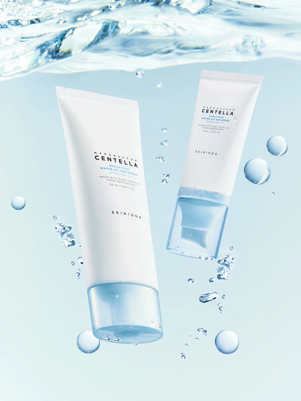 [SKIN1004] Madagascar Centella Hyalu-Cica Water-Fit Sun Serum - 3 Size - Image 7