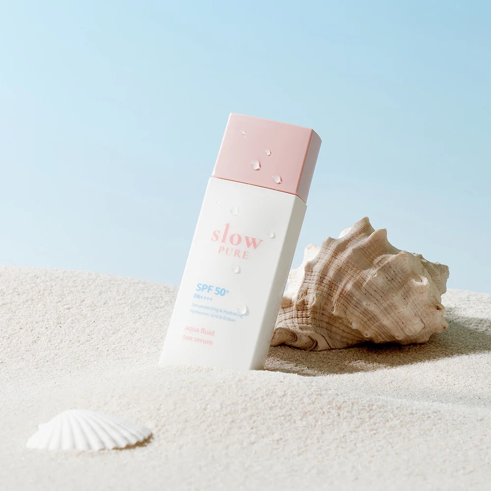 [slowpure] aqua fluid sun serum SPF50+ PA++++ 50ml - Image 3