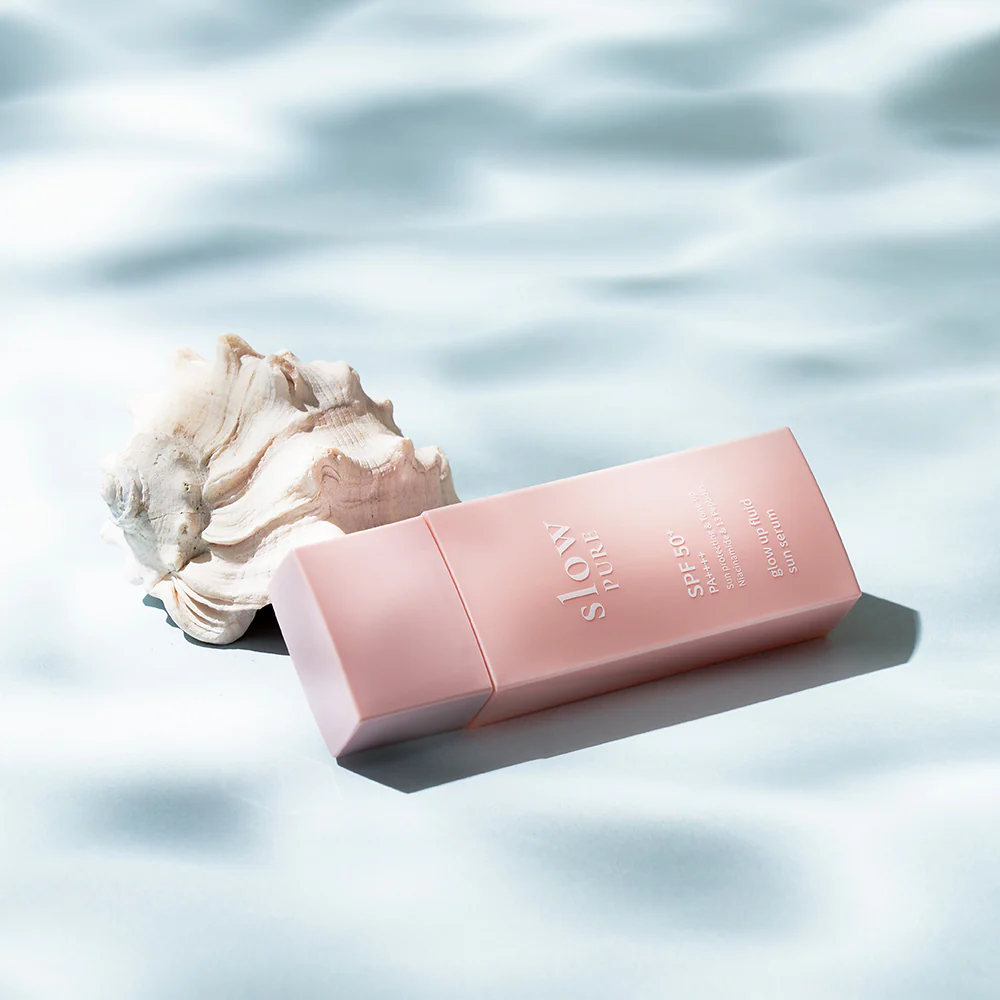 [slowpure] glow up fluid sun serum SPF50+ PA++++ 50ml - Image 3