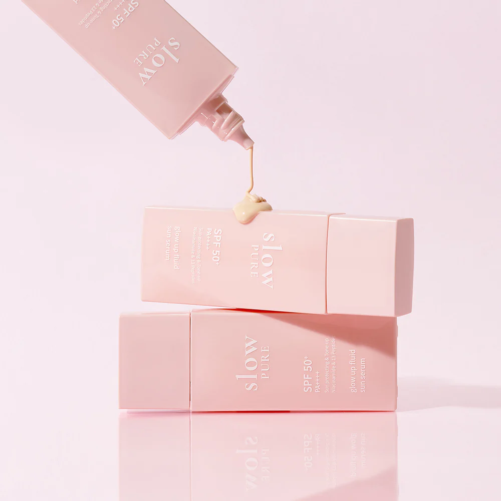 [slowpure] glow up fluid sun serum SPF50+ PA++++ 50ml - Image 5