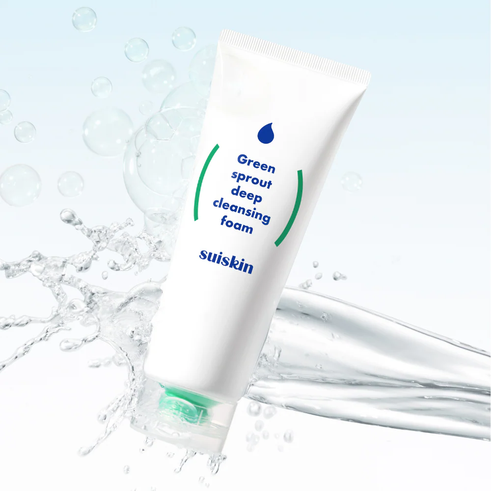 [Suiskin] Green sprout deep cleansing foam 150ml - Image 3