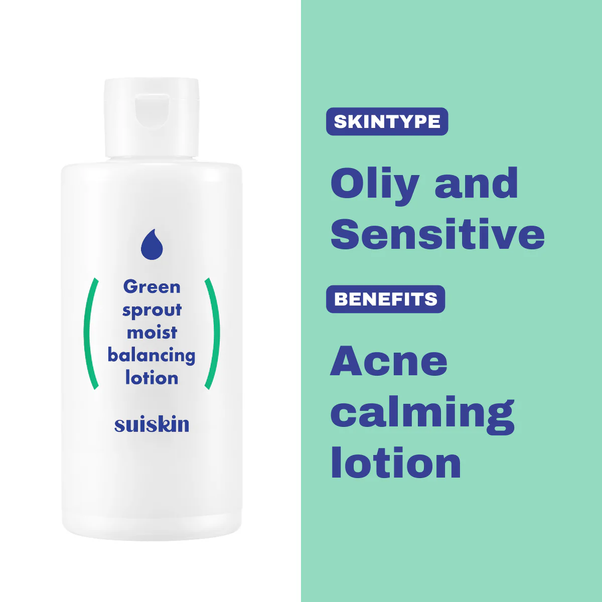 [Suiskin] Green sprout moist balancing lotion 210ml - Image 5
