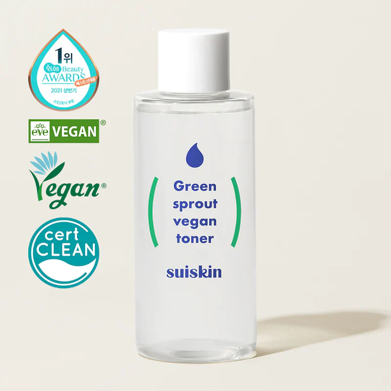 [Suiskin] Green sprout vegan toner 200ml - Image 12