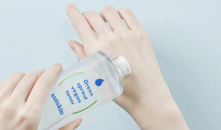 [Suiskin] Green sprout vegan toner 200ml - Image 7