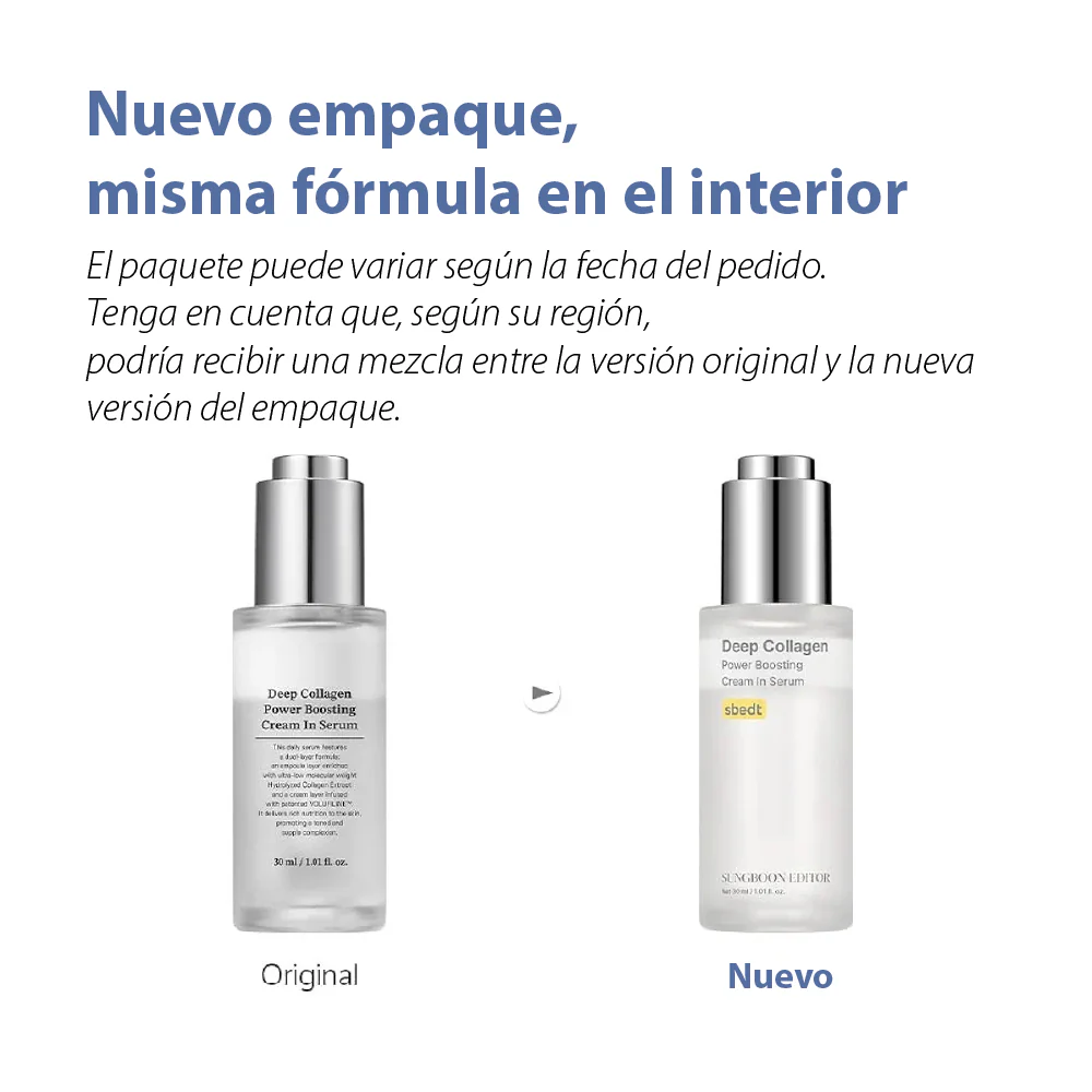 [SUNGBOON EDITOR] Deep Collagen Anti-Wrinkle Cream In Serum 30ml - Image 2