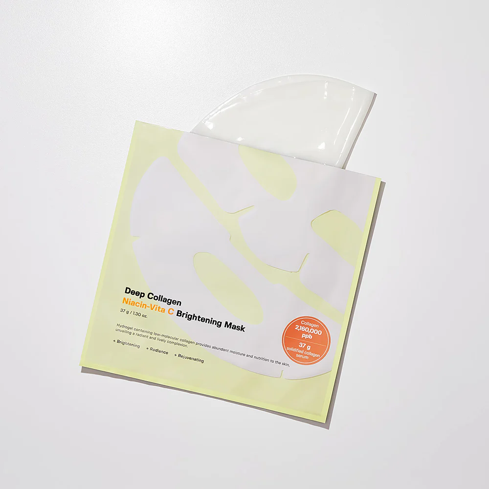 [SUNGBOON EDITOR] Deep Collagen Niacin Vita C Brightening Mask 37g*4ea - Image 2