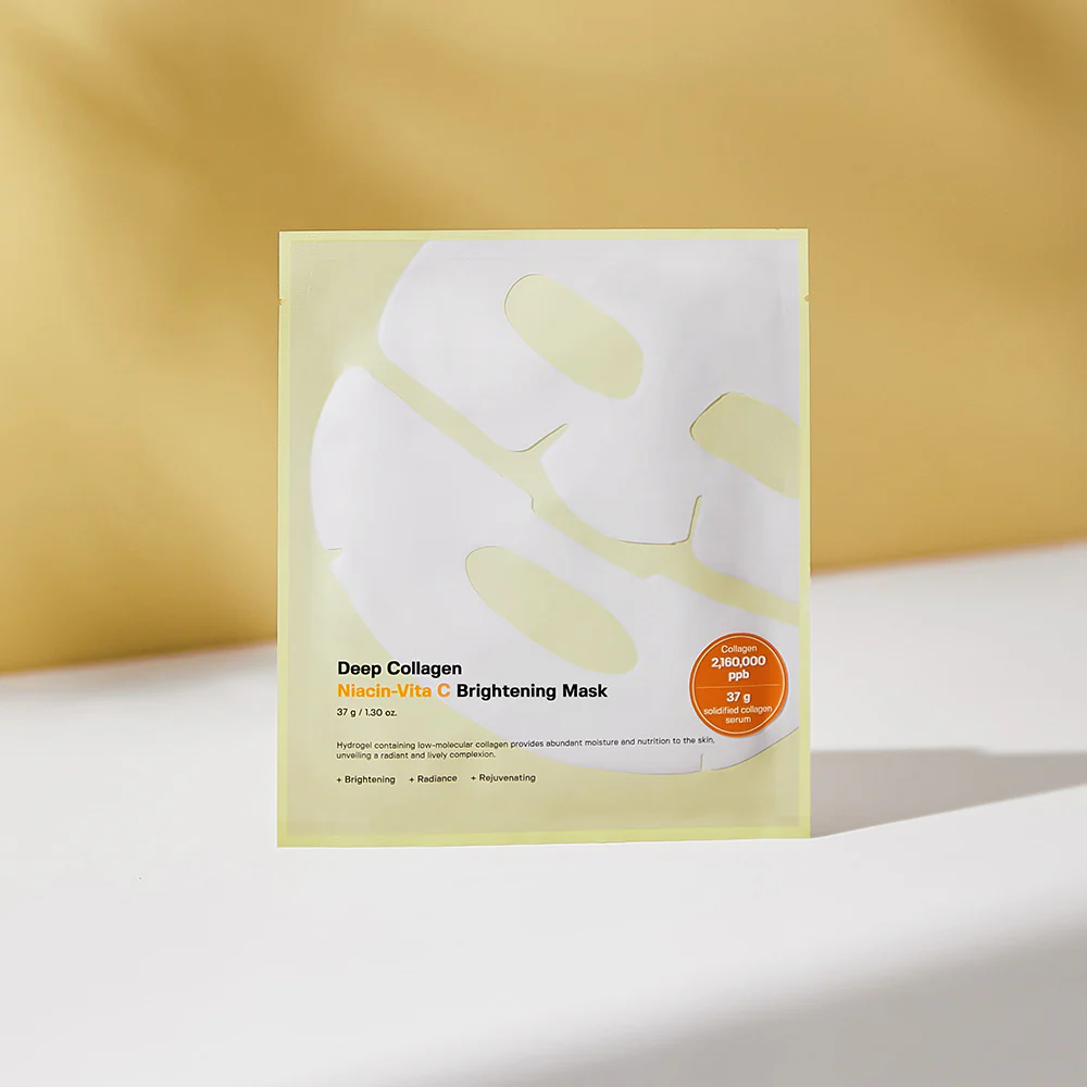 [SUNGBOON EDITOR] Deep Collagen Niacin Vita C Brightening Mask 37g*4ea - Image 3
