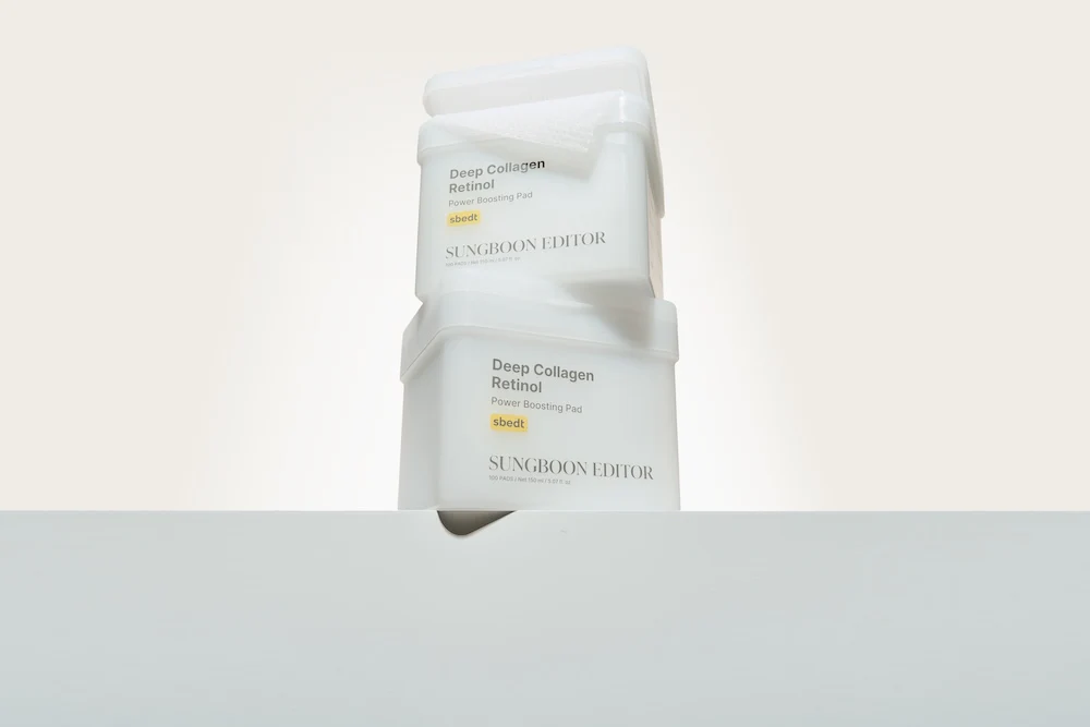 [SUNGBOON EDITOR] Deep Collagen Retinol Power Boosting Pad 150ml 100 pcs