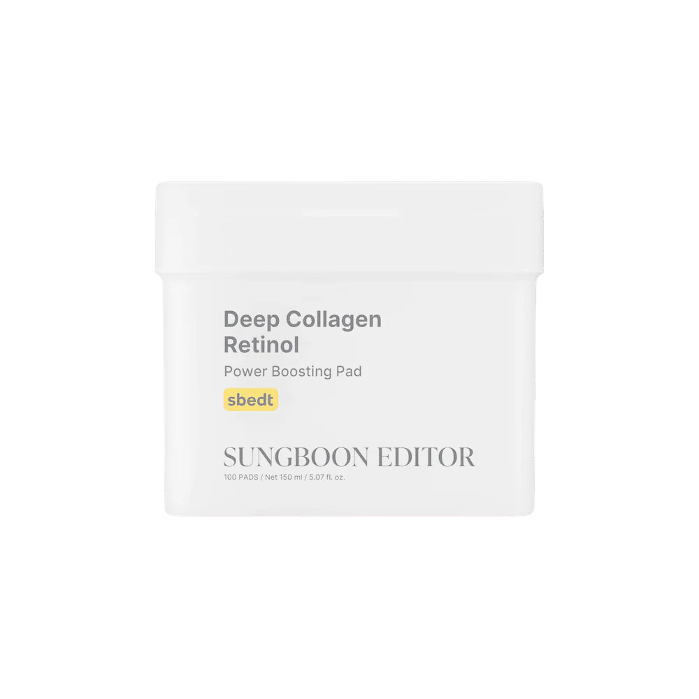 [SUNGBOON EDITOR] Deep Collagen Retinol Power Boosting Pad 150ml 100 pcs - Image 4