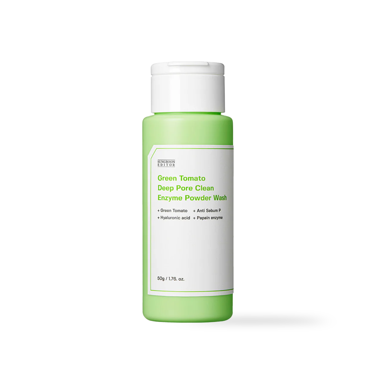 [SUNGBOON EDITOR] Green Tomato Deep Pore Clean Enzyme Powder Wash 50g