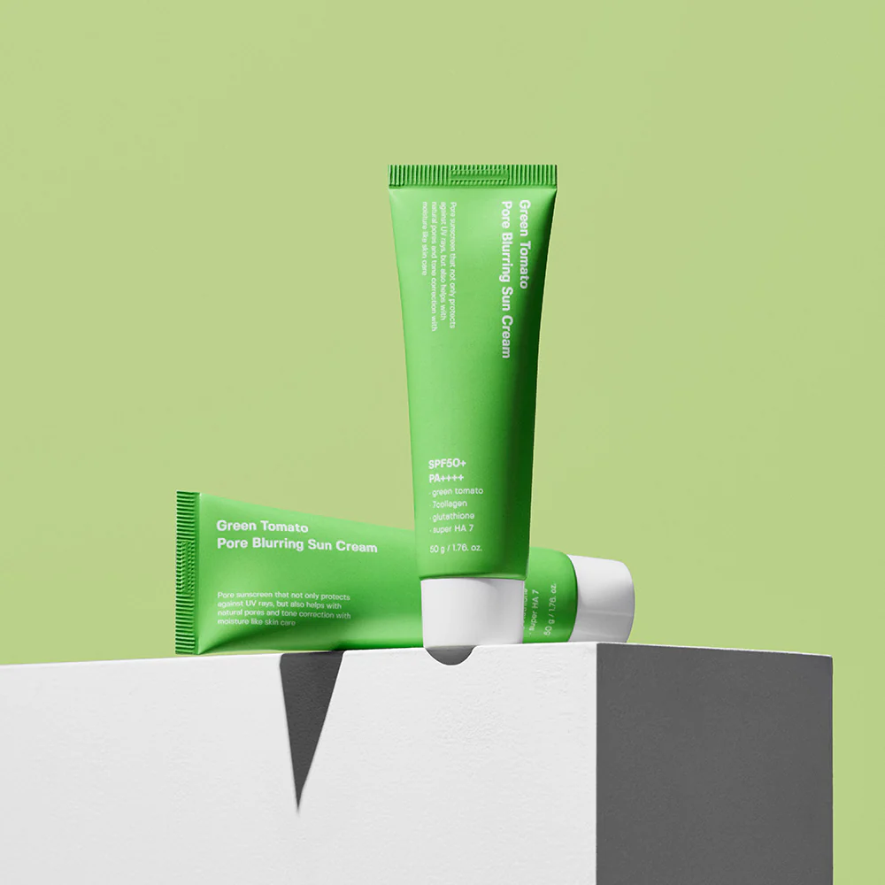 [SUNGBOON EDITOR] Green Tomato Pore Blurring Sun Cream SPF50+ 50ml - Image 3