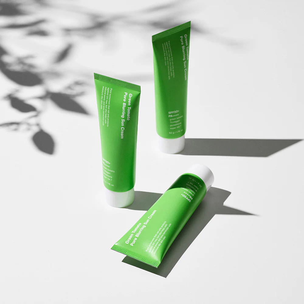 [SUNGBOON EDITOR] Green Tomato Pore Blurring Sun Cream SPF50+ 50ml - Image 4