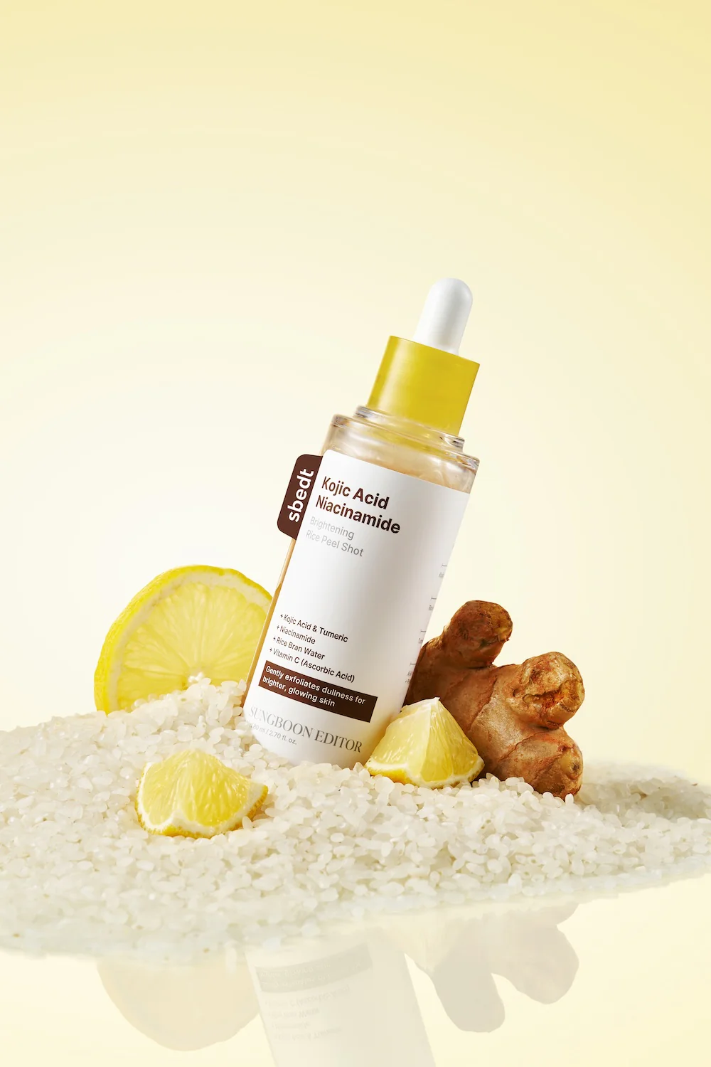 [SUNGBOON EDITOR] Kojic Acid Niacinamide Rice Peel Shot 80ml - Image 4