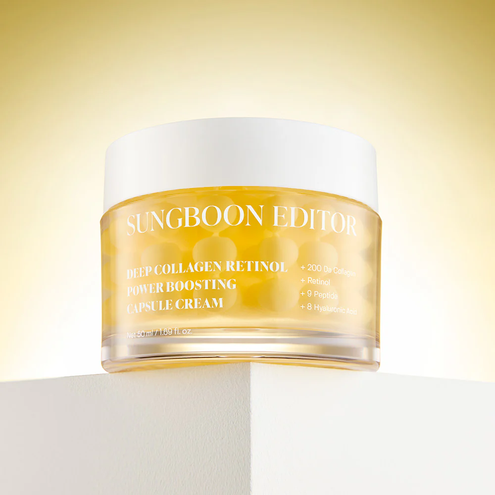 [SUNGBOON EDITOR] Deep Collagen Retinol Power Boosting Capsule Cream 50ml - Image 3