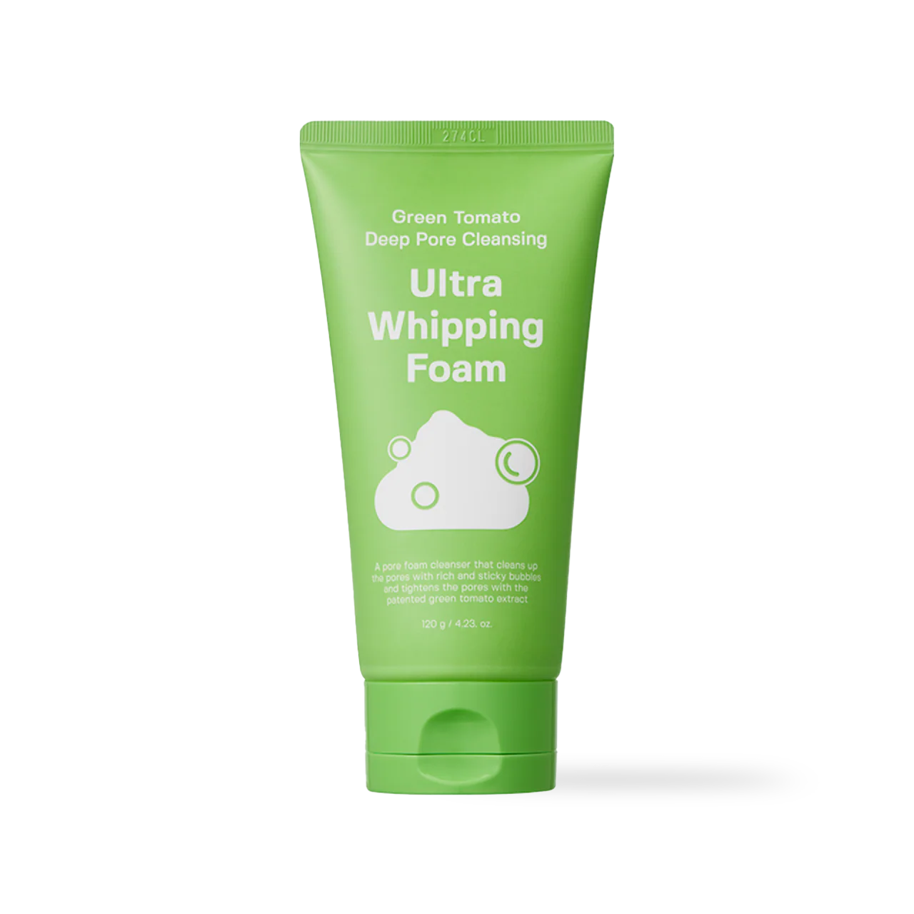 [SUNGBOON EDITOR] Green Tomato Deep Pore Cleansing Ultra Whipping Foam 120g