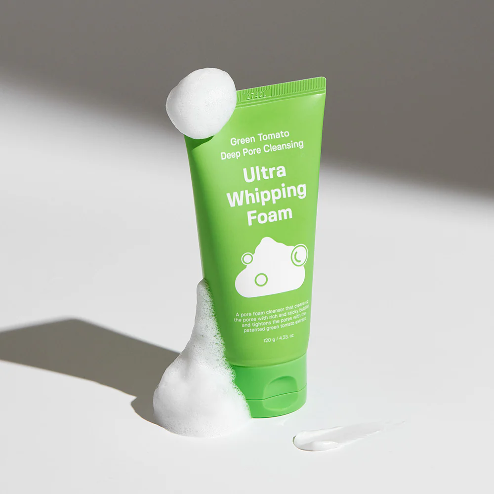 [SUNGBOON EDITOR] Green Tomato Deep Pore Cleansing Ultra Whipping Foam 120g - Image 2