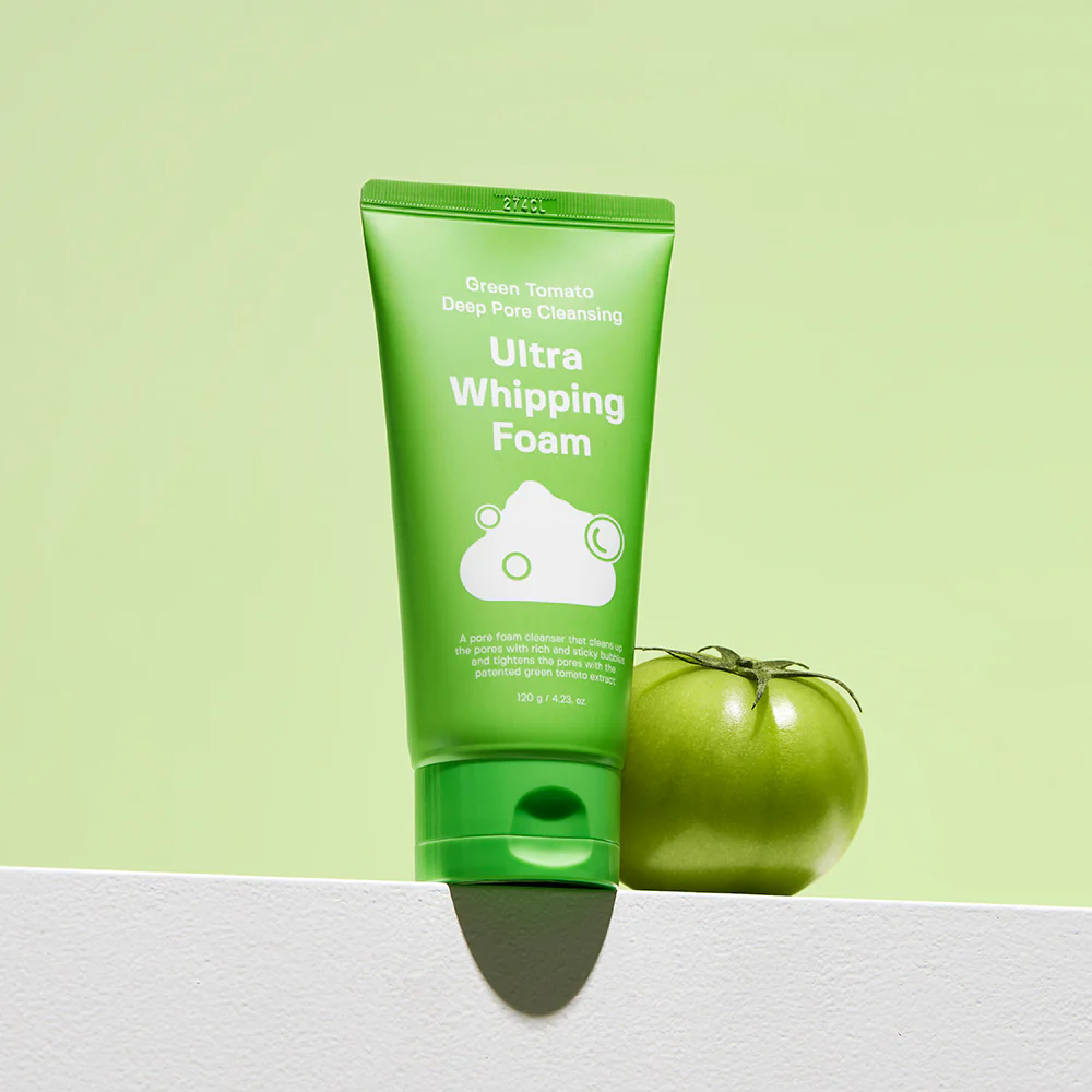 [SUNGBOON EDITOR] Green Tomato Deep Pore Cleansing Ultra Whipping Foam 120g - Image 3