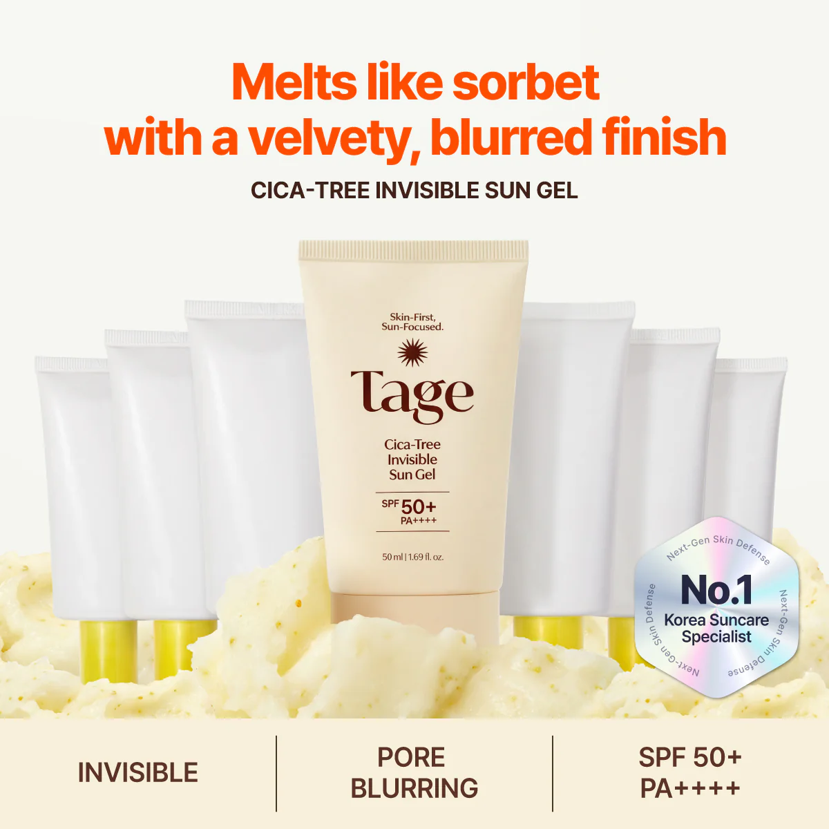 [Tage] Cica-Tree Invisible Sun Gel 50ml - Image 3