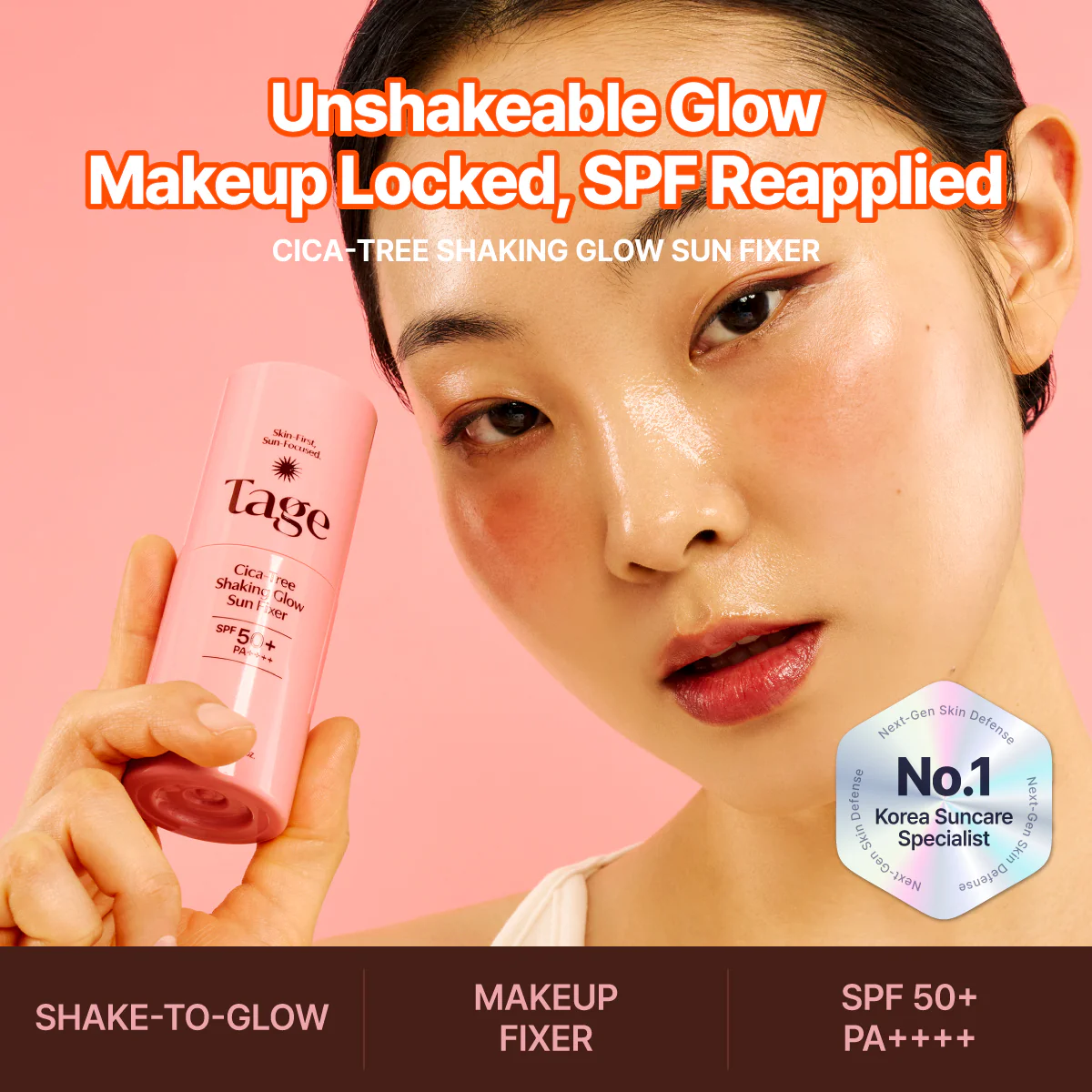 [Tage] Cica-Tree Shaking Glow Sun Fixer 50ml - Image 4