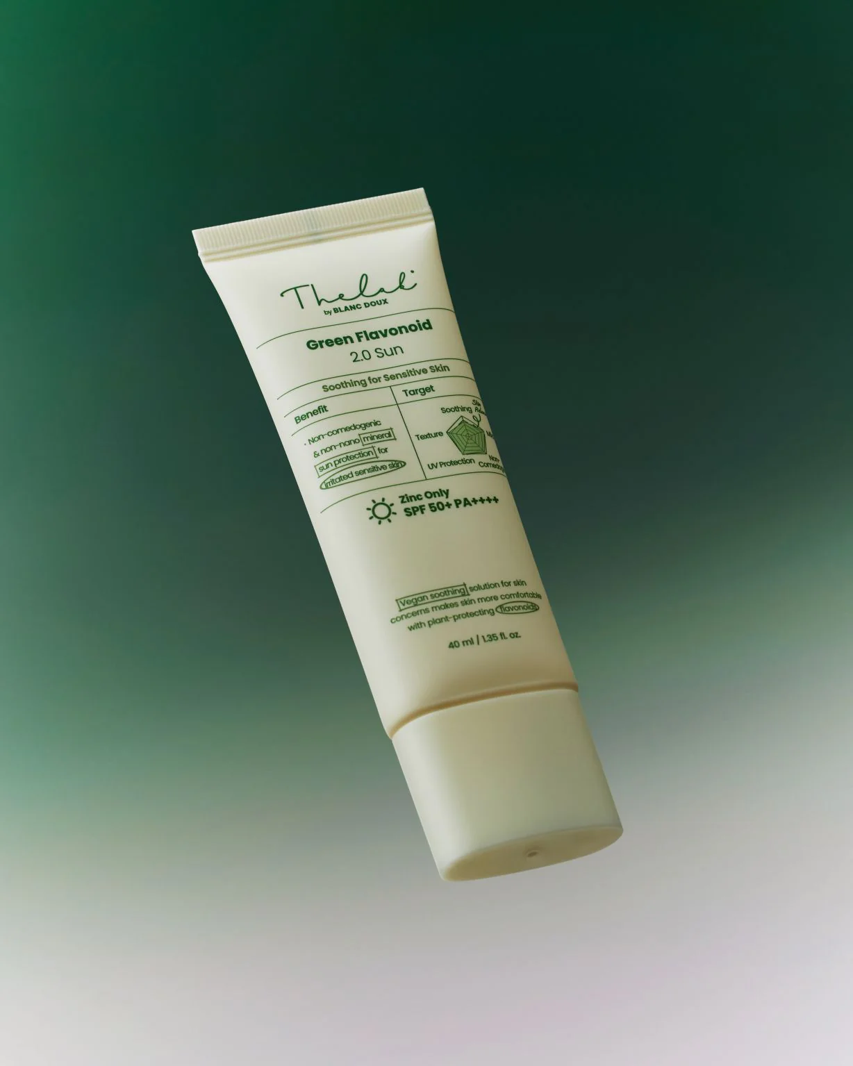 [THE LAB By BLANC DOUX] Green Flavonoid™ 2.0 Sun 40ml - Image 4