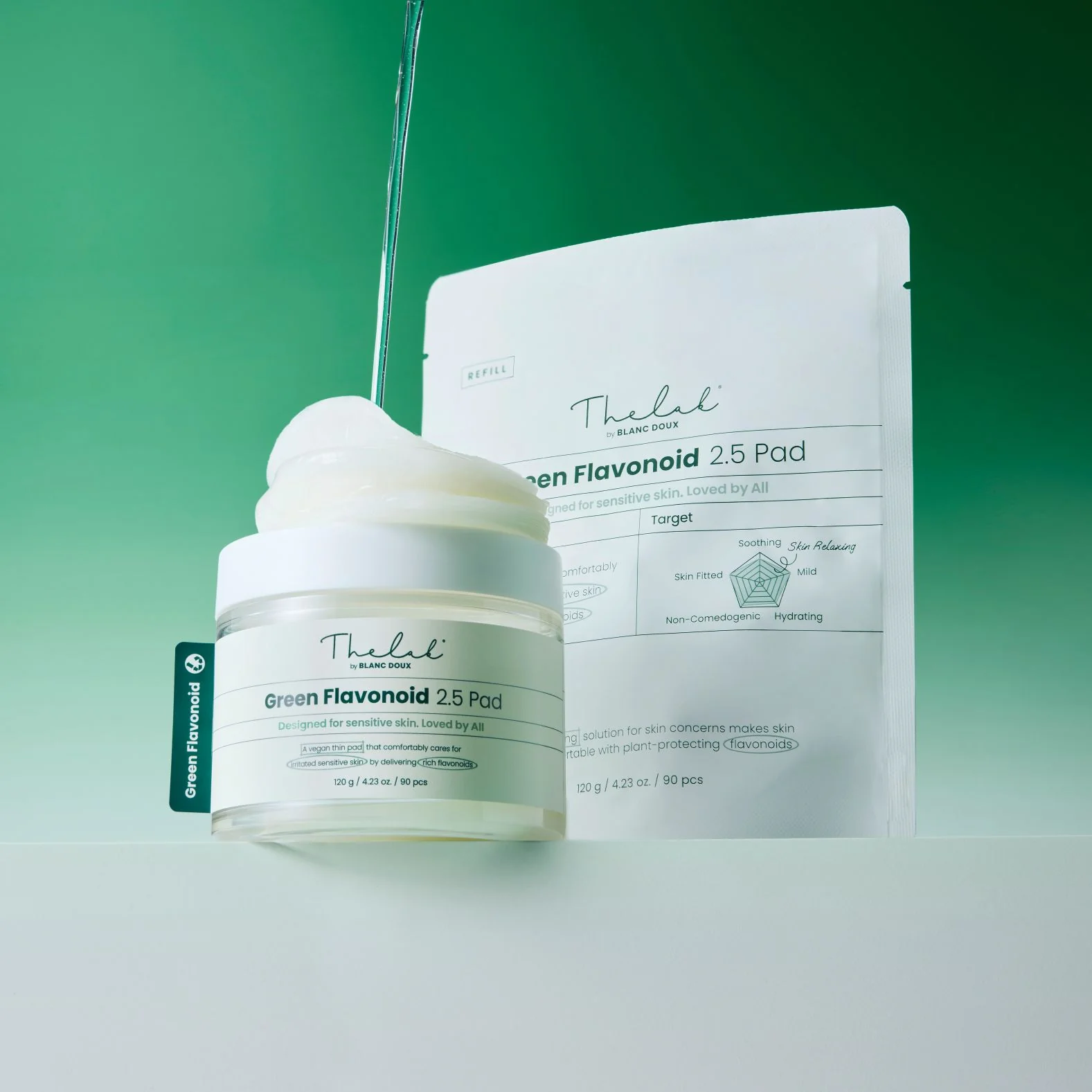 [THE LAB By BLANC DOUX] Green Flavonoid™ 2.5 Pad 120g (90p) - Image 12