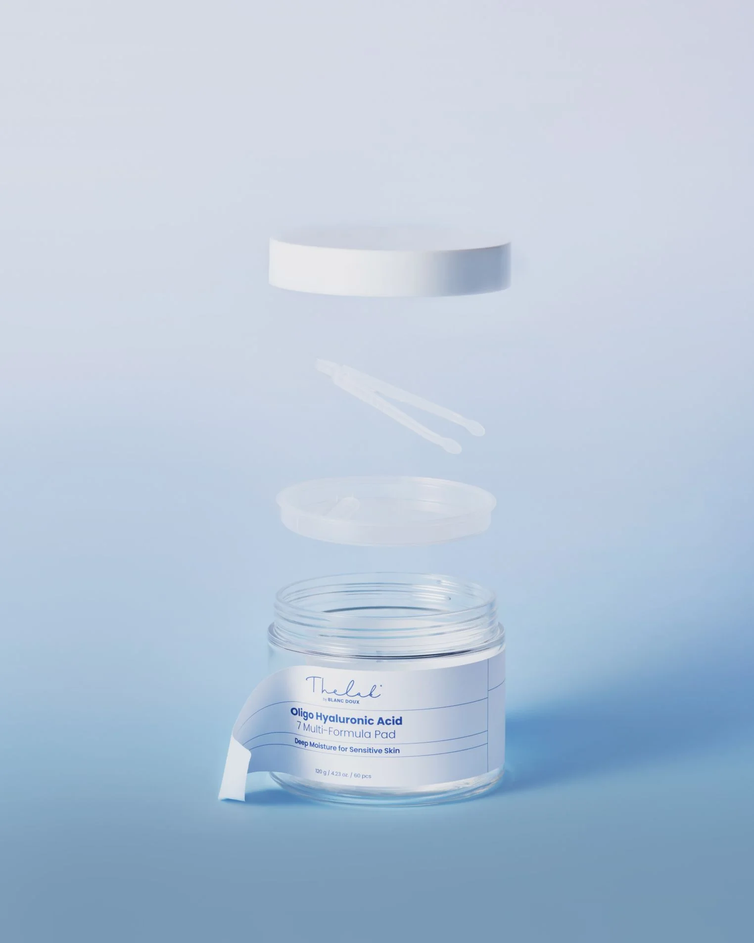[THE LAB by BLANC DOUX] Oligo Hyaluronic Acid 7 Multi-formula Pad 120g - Image 3