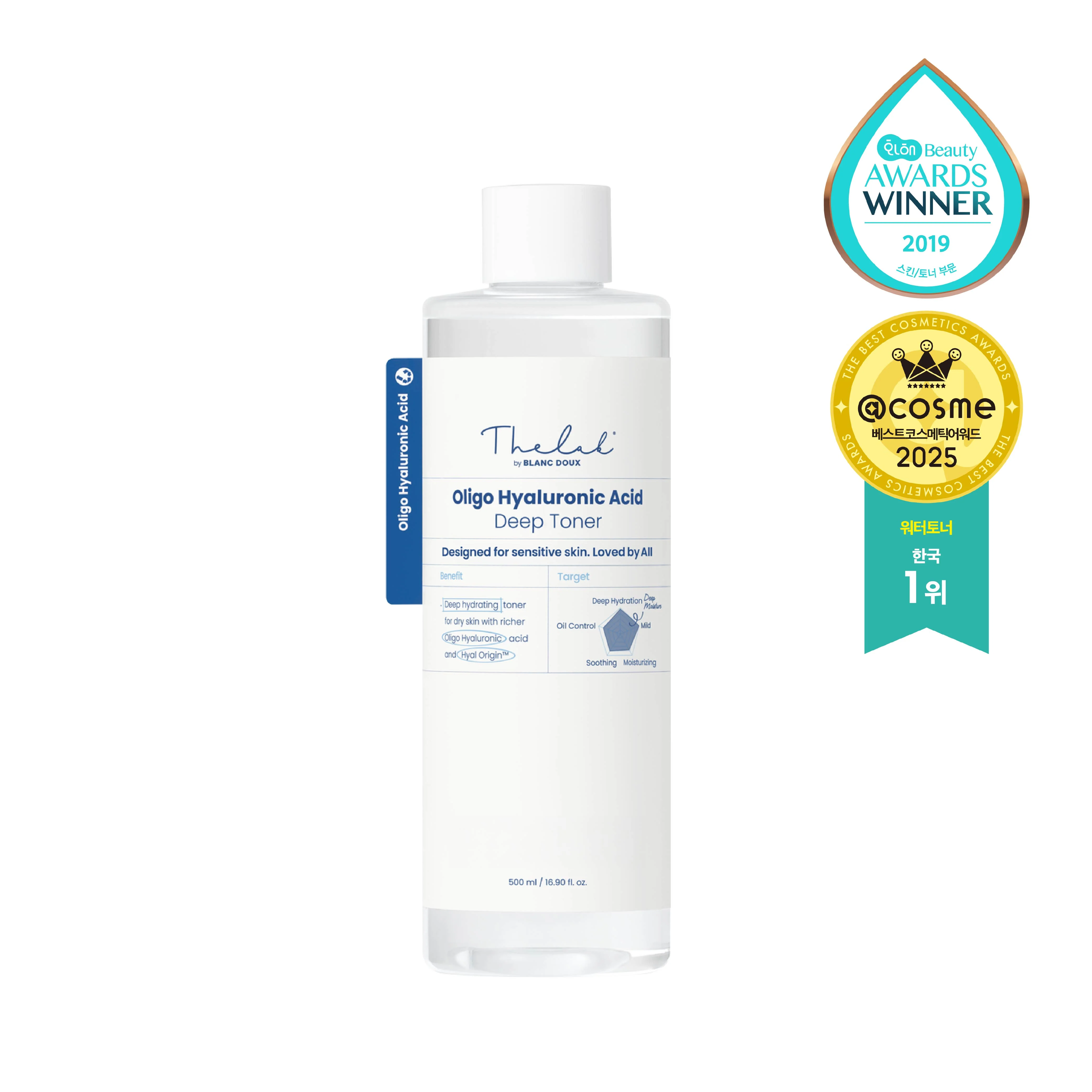 [THE LAB by BLANC DOUX] Oligo Hyaluronic Acid Deep Toner - 4 Sizes - Image 15