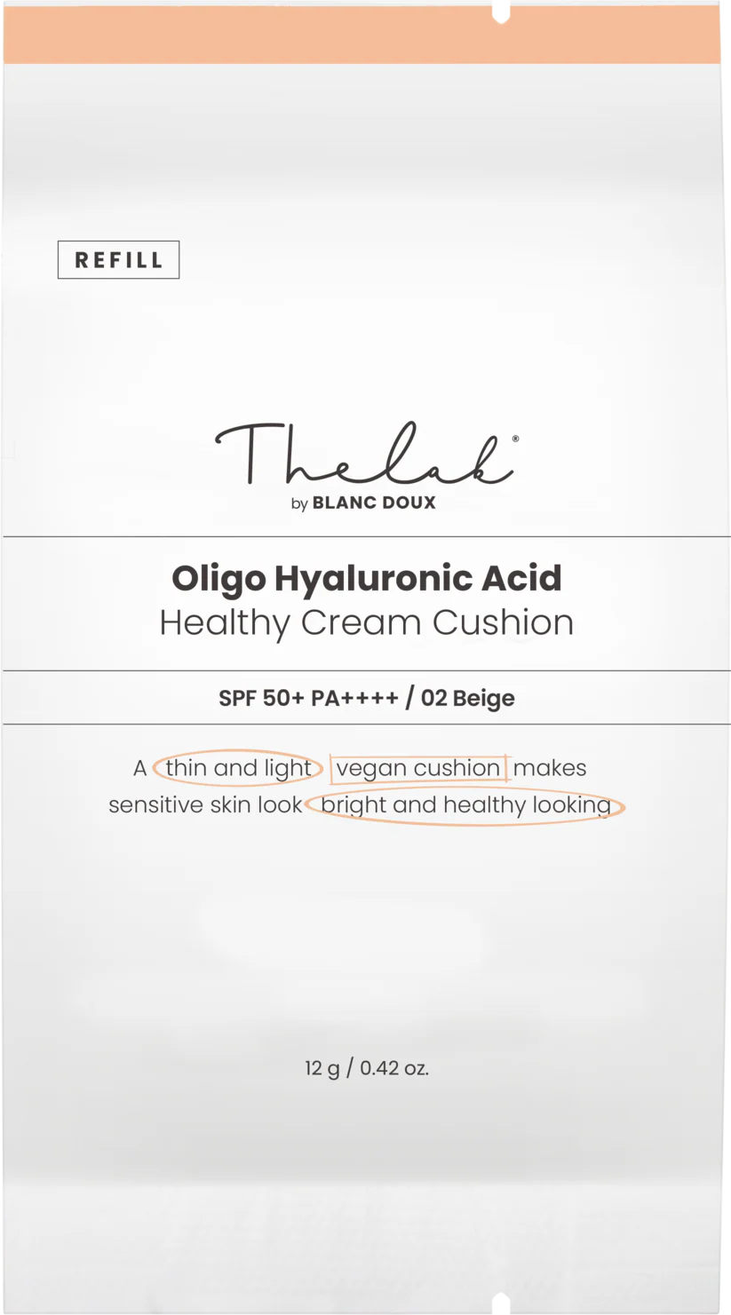 [THE LAB by BLANC DOUX] Oligo Hyaluronic Acid Healthy Cream Cushion #2 BEIGE - 2 Option - Image 11