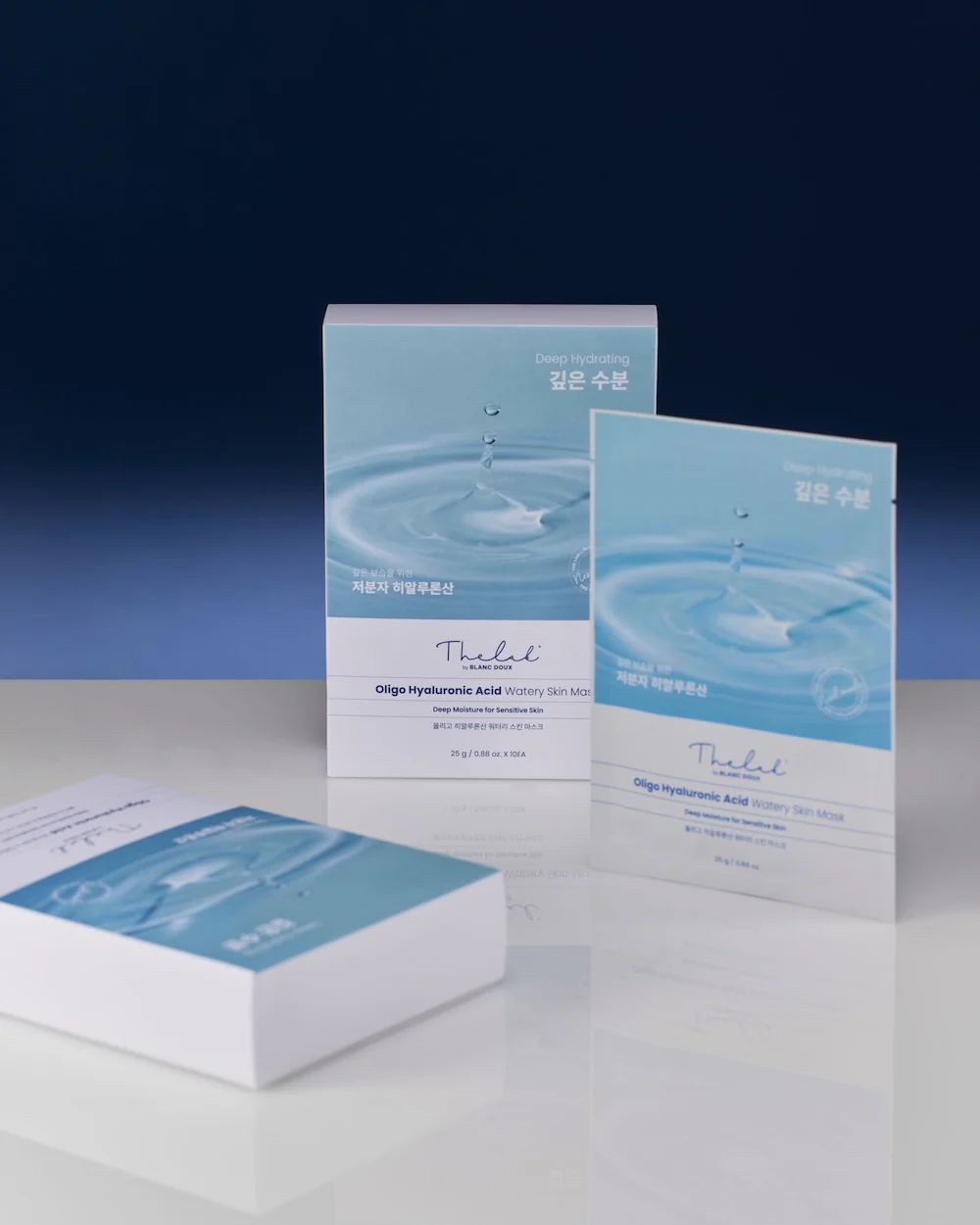 [THE LAB by BLANC DOUX] Oligo Hyaluronic Acid Watery Skin Mask 10p - Image 4