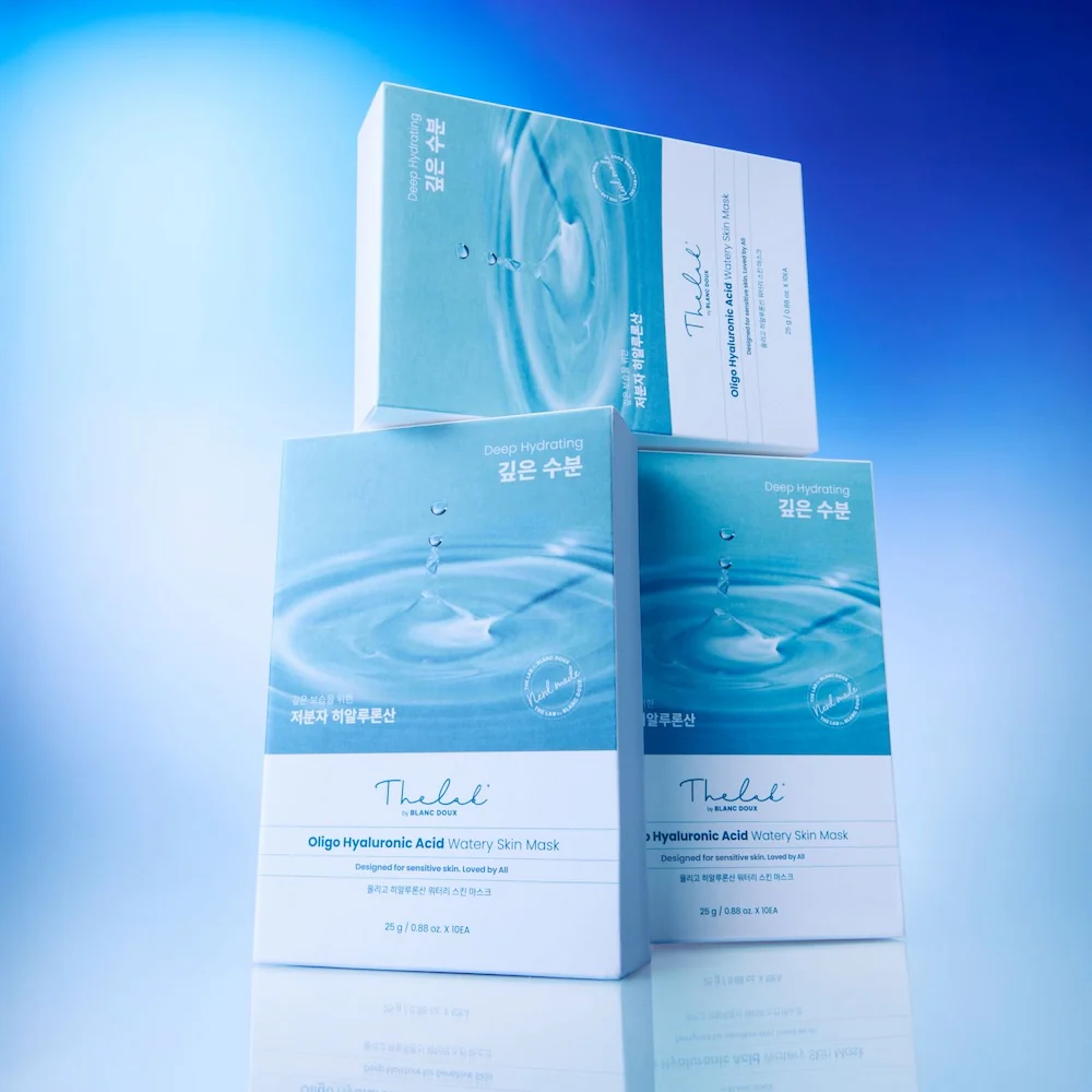 [THE LAB by BLANC DOUX] Oligo Hyaluronic Acid Watery Skin Mask 10p - Image 5