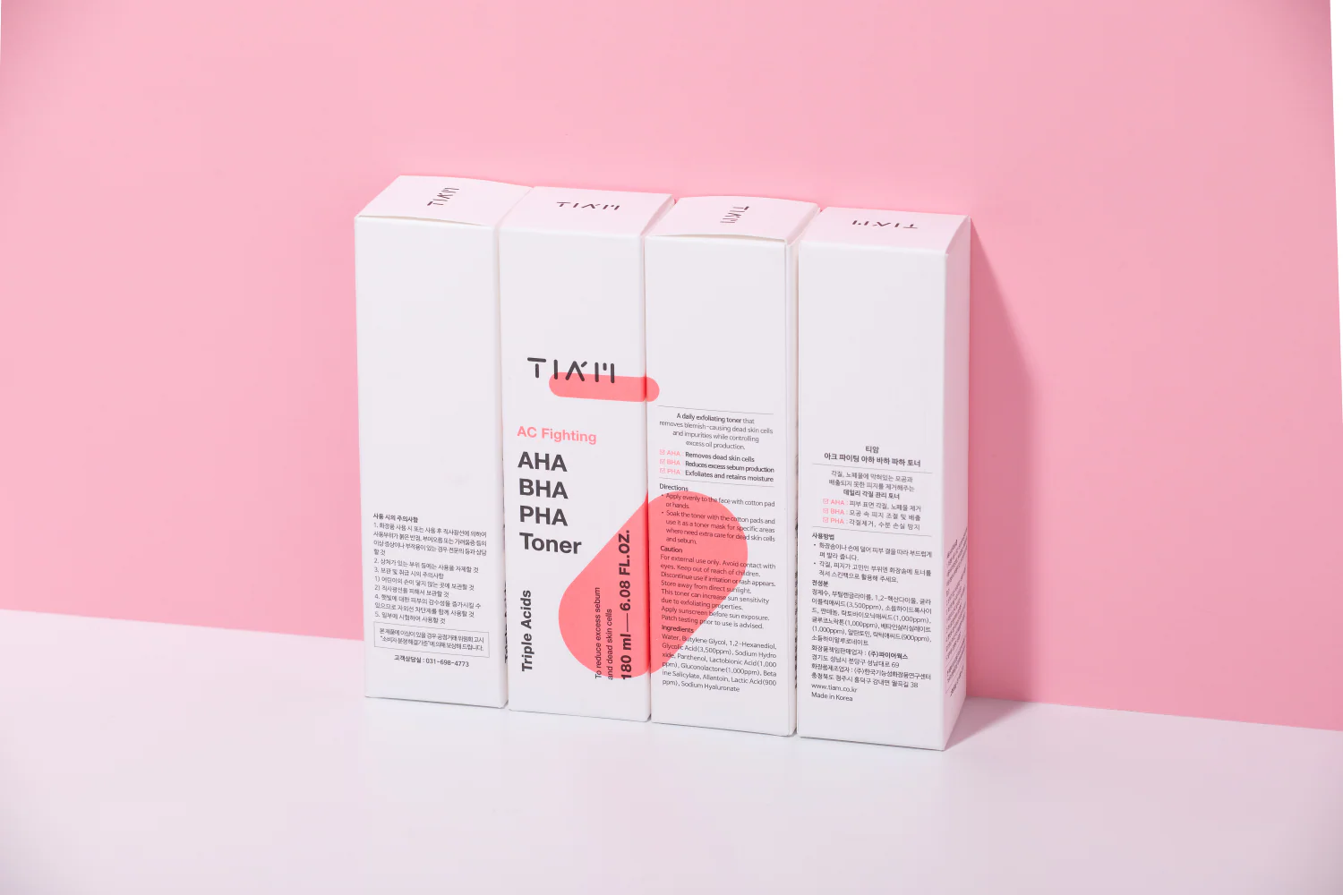 [TIAM] AC Fighting AHA BHA PHA Toner - 180ml - Image 7