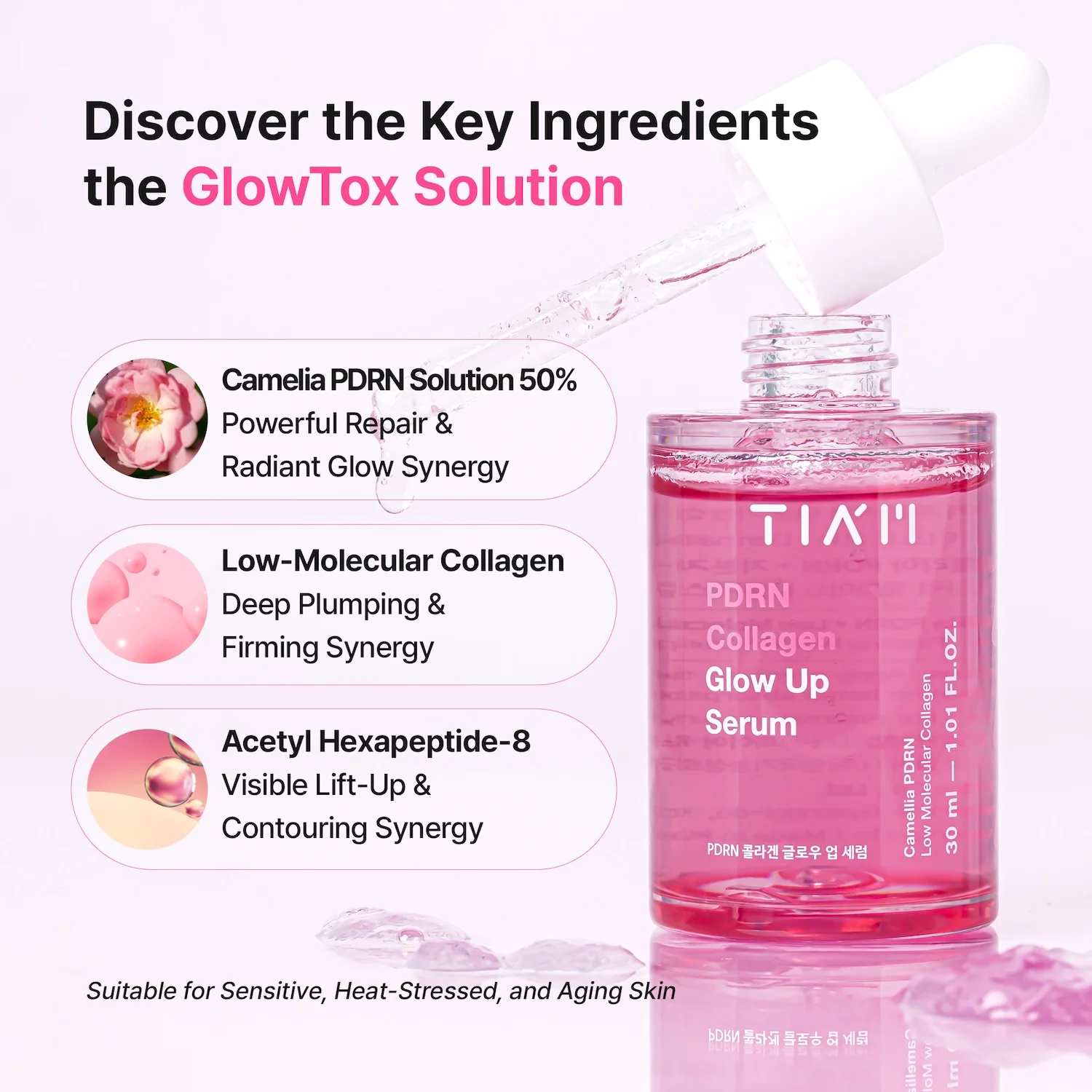 [TIAM] Suero iluminador de colágeno PDRN 30 ml - Image 4