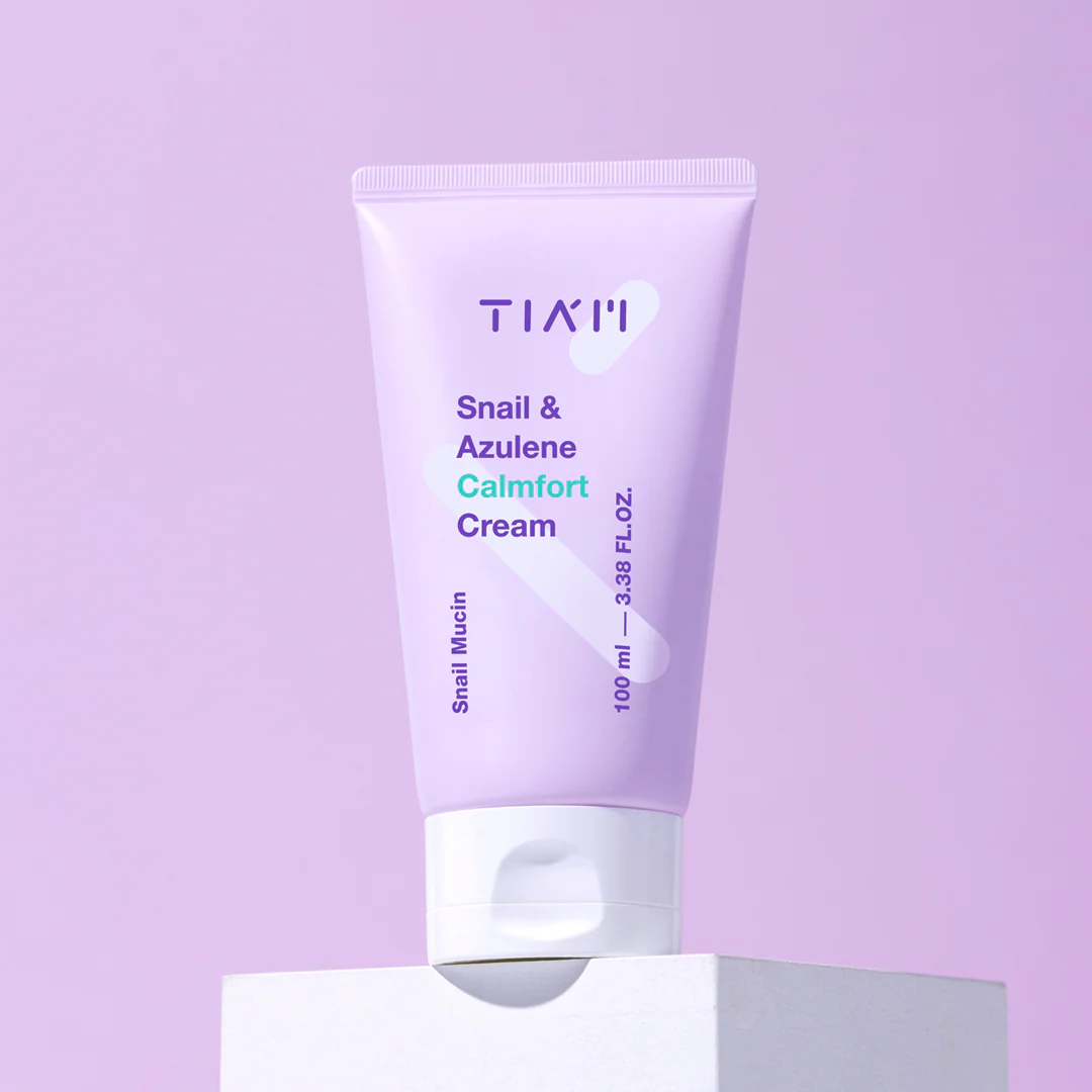 [TIAM] Snail & Azulene Calmfort Cream 100ml - Image 2